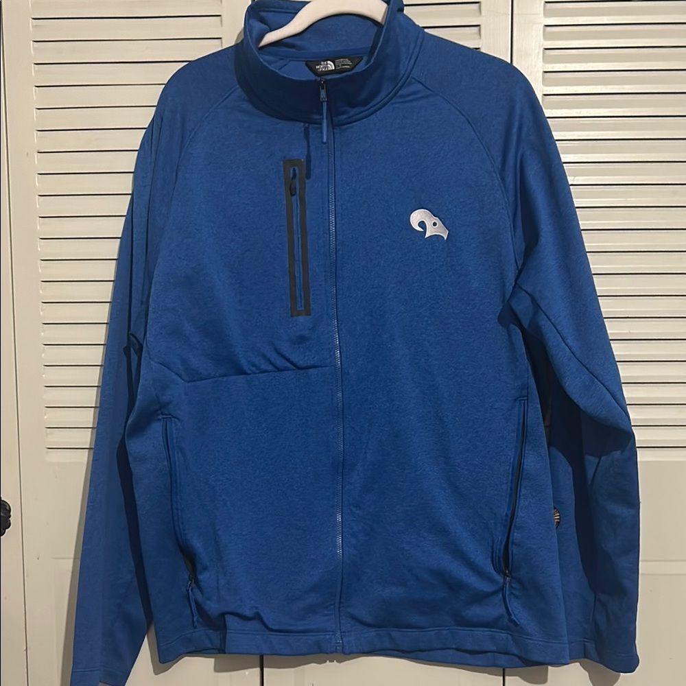 The North Face Men's Blue Full-Zip Jacket XL/TG - Picture 2 of 8